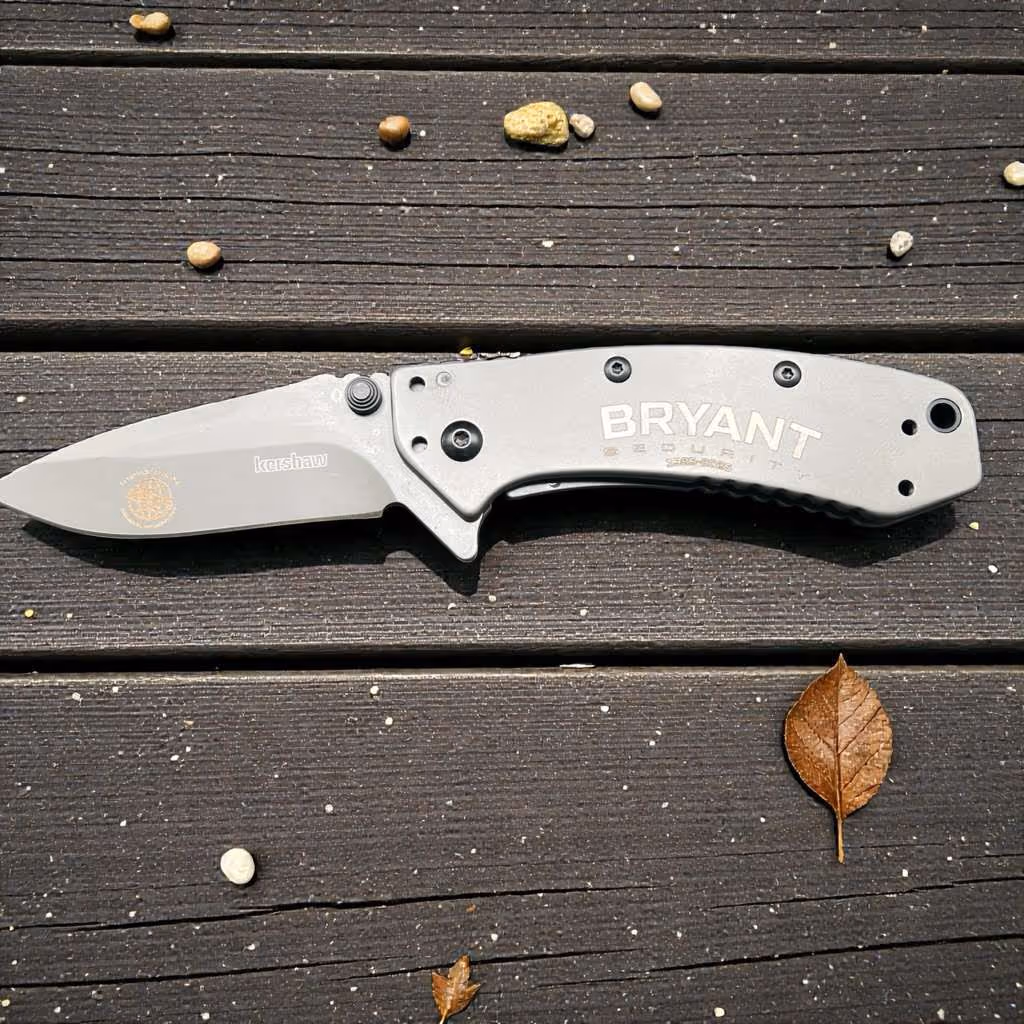 Laser Engraved Security Knife Miami Fort Lauderdale