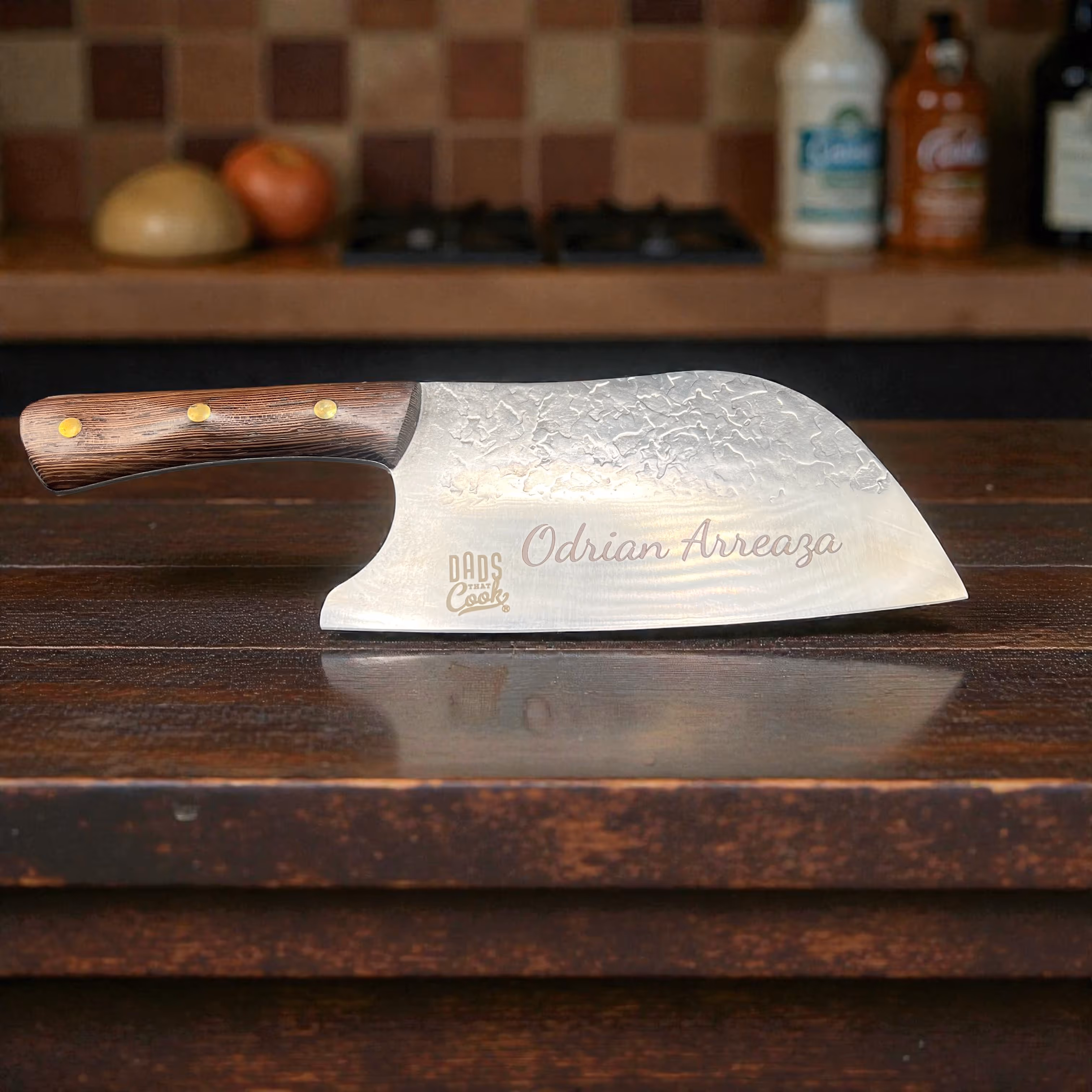 Laser Engraved Name in a Knife_Gift Miami Fort Lauderdale