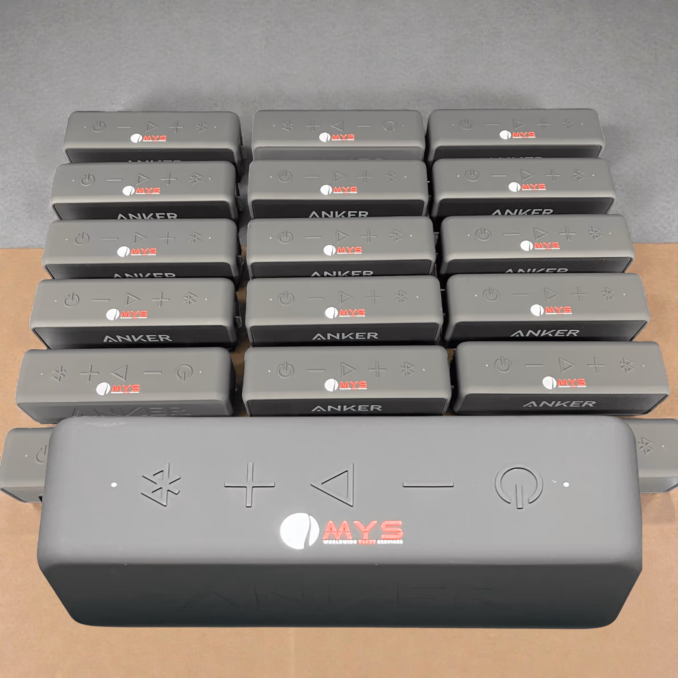 UV Printed Brand Name in a Black Speaker Miami Fort Lauderdale