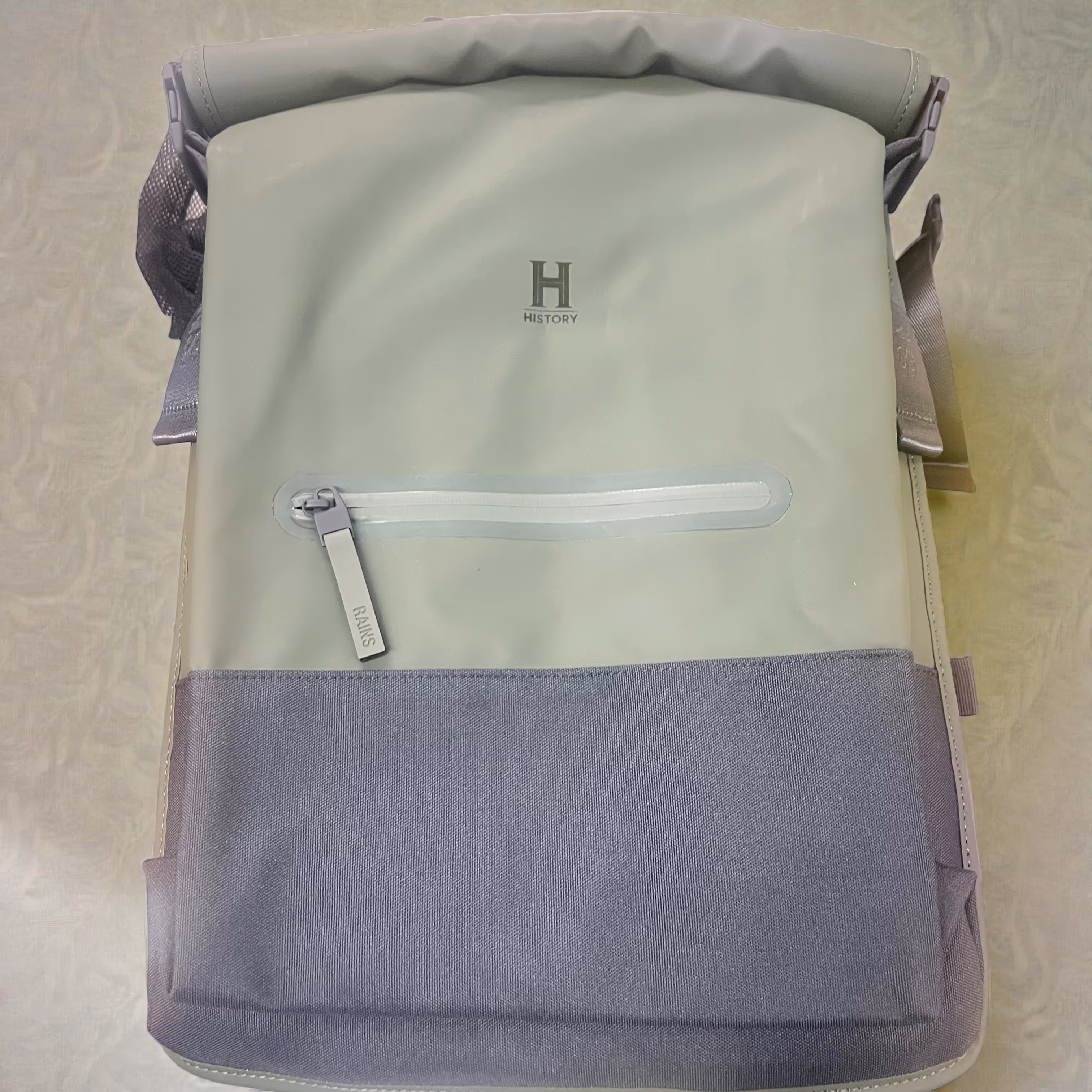 Laser Engraved Roll-Top Backpack_Gift Miami Fort Lauderdale