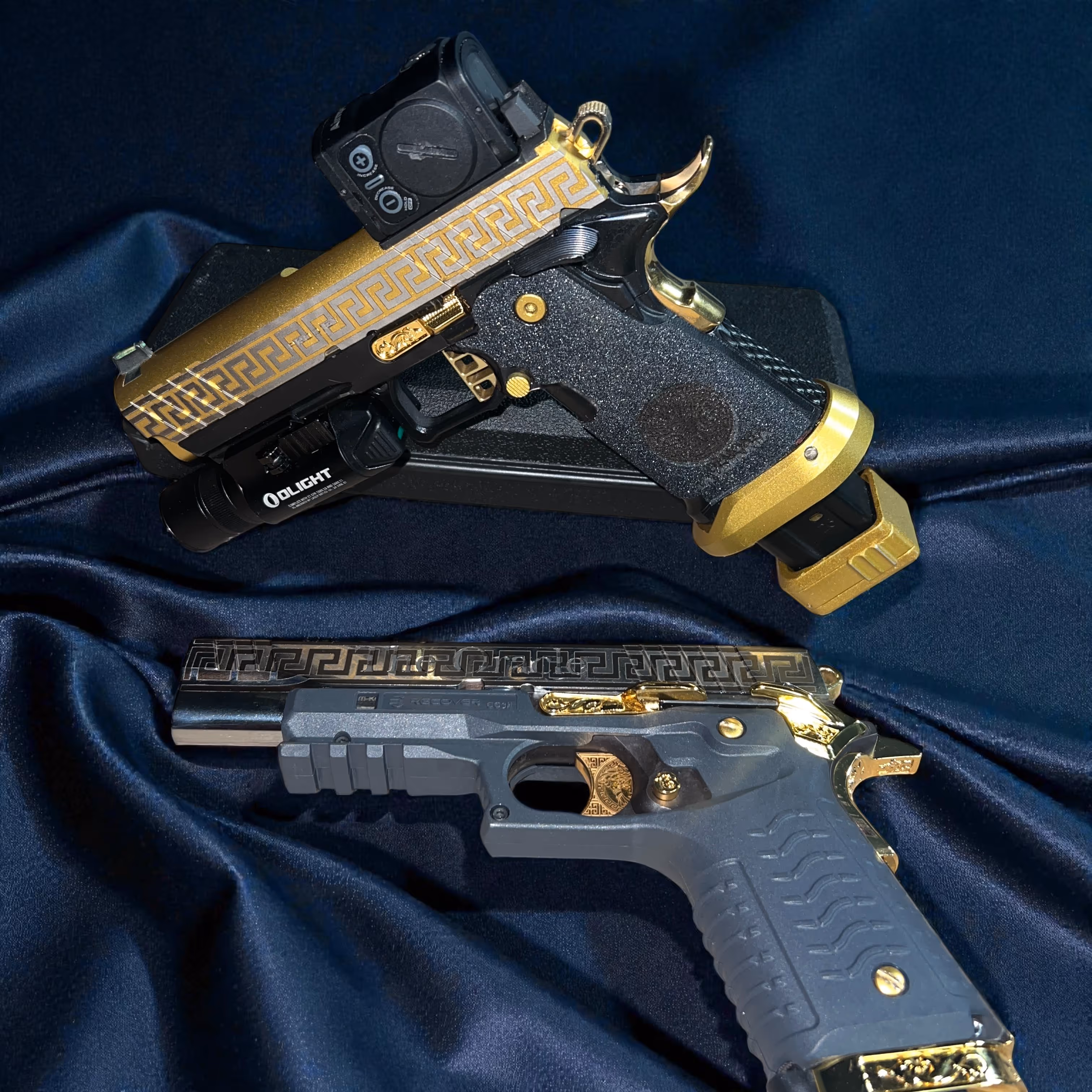 Laser Engraved Two Custom Hand Gun Miami Fort Lauderdale