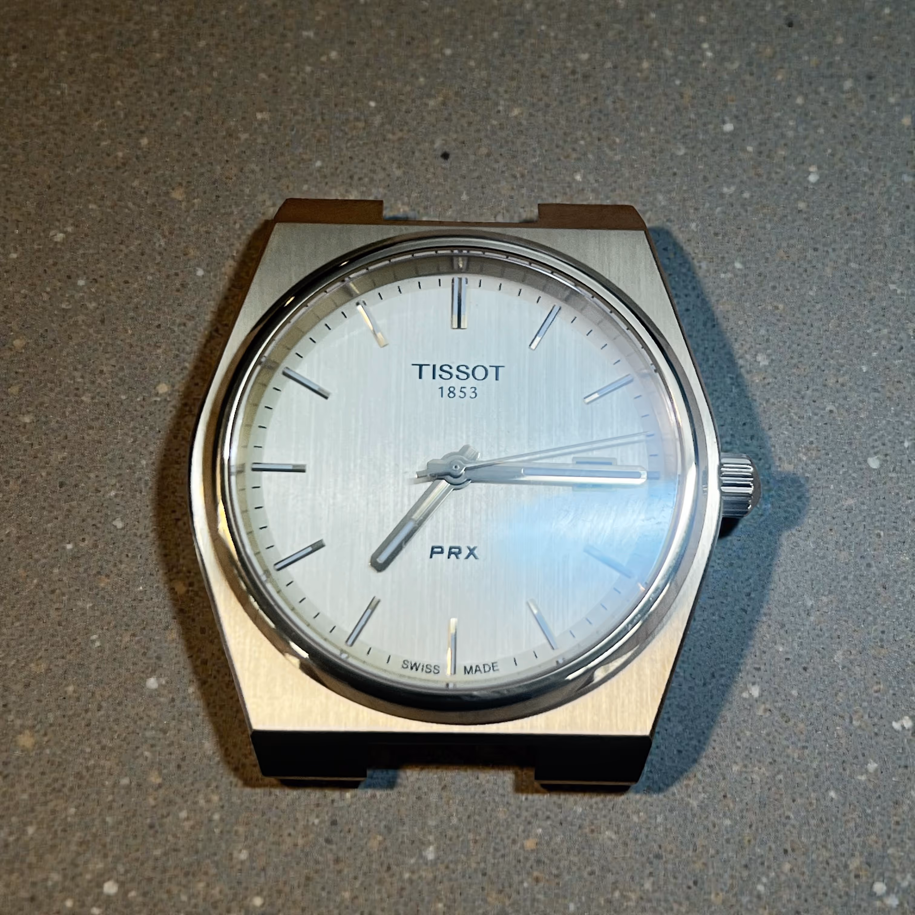 Laser Engraved Tissot PRX Watch Miami Fort Lauderdale