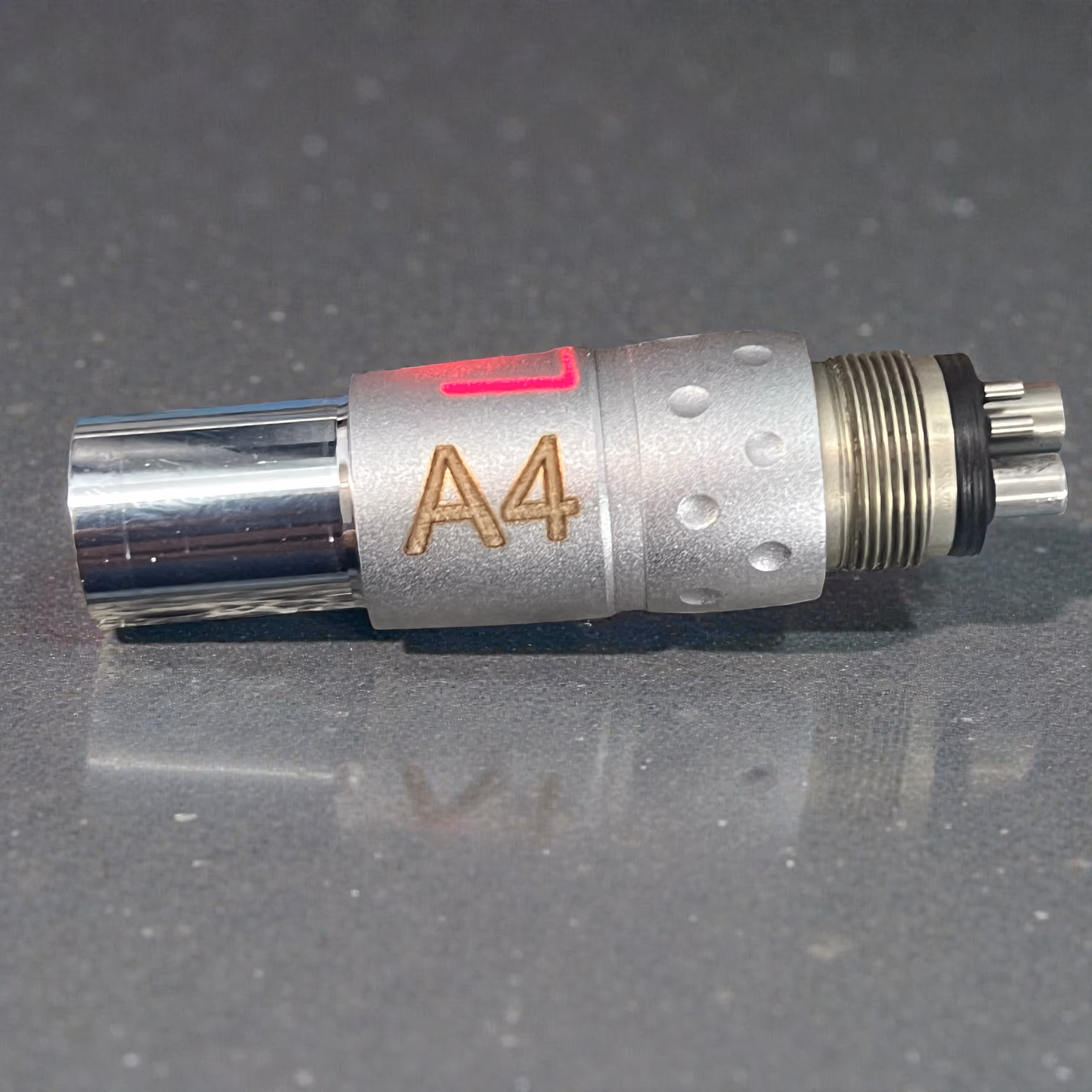 Laser Engraved Industrial Connector Miami Fort Lauderdale