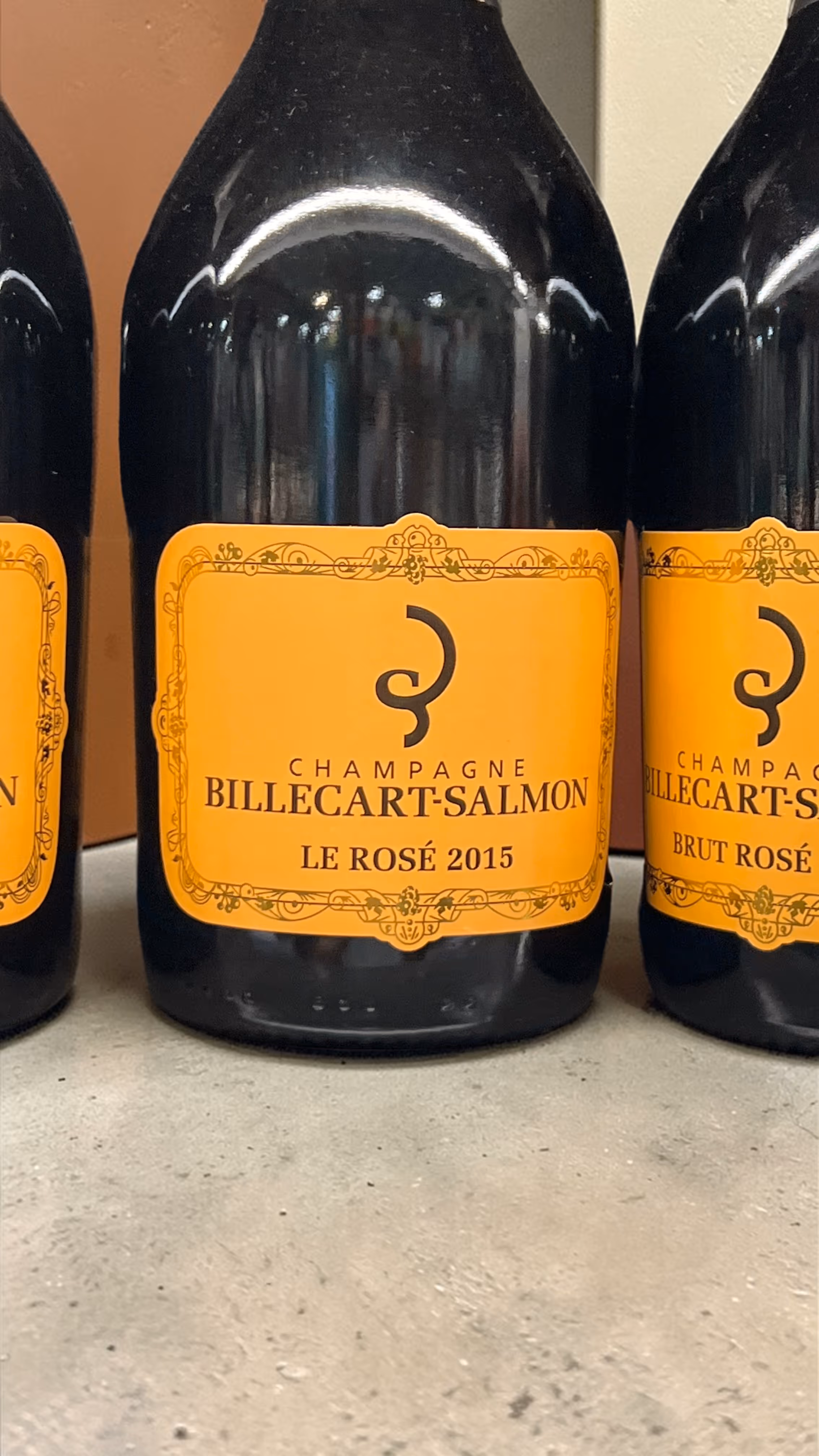 Laser Engraved Bottles of Billecart-Salmon Champagne Miami Fort Lauderdale (1)