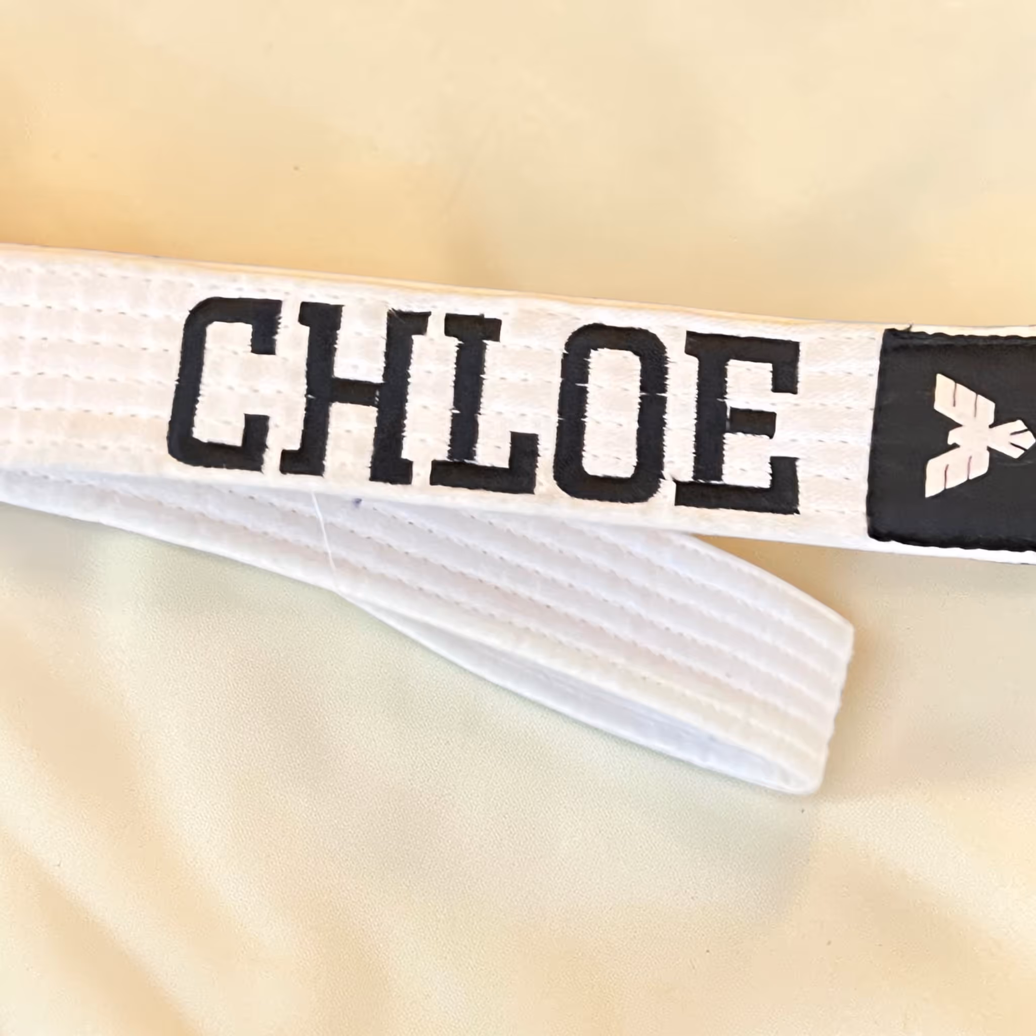 Laser Engraving Customized Martial Arts Belt Miami Fort Lauderdale