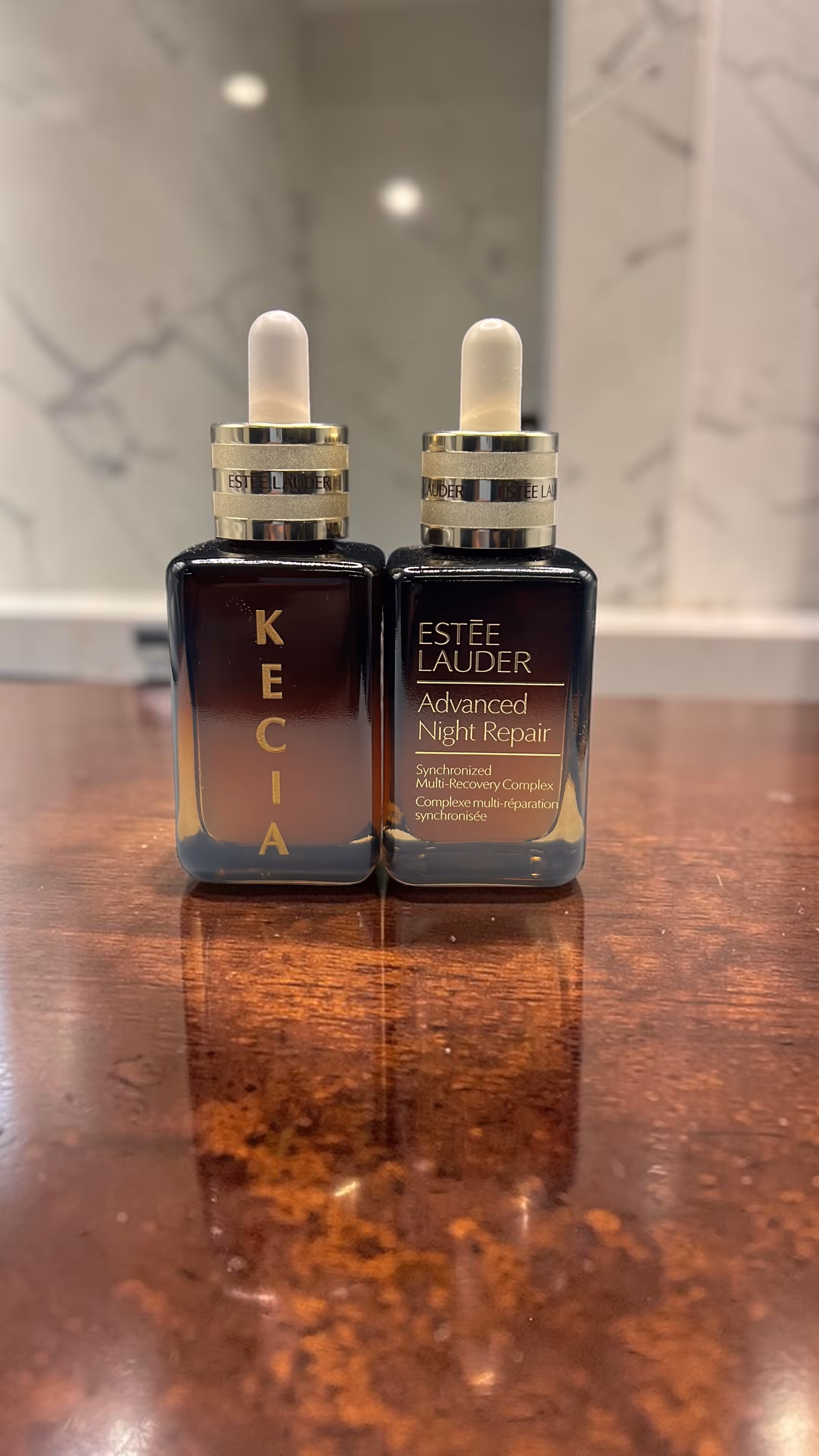 Laser Engraved Cosmetic Serum Bottle_Gift Miami Fort Lauderdale