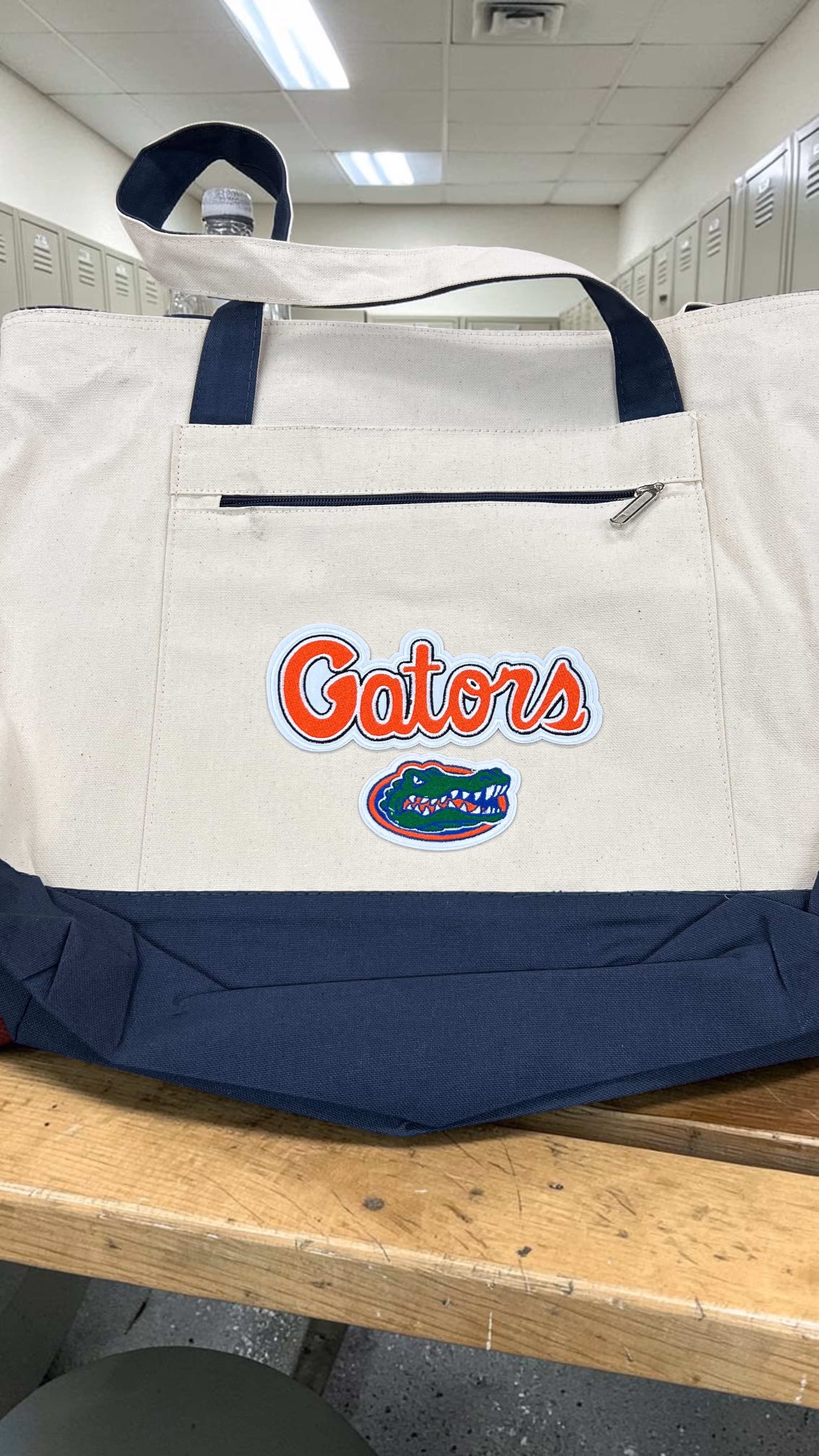 Laser Engraved Gators Duffel Bag_Gift Miami Fort Lauderdale