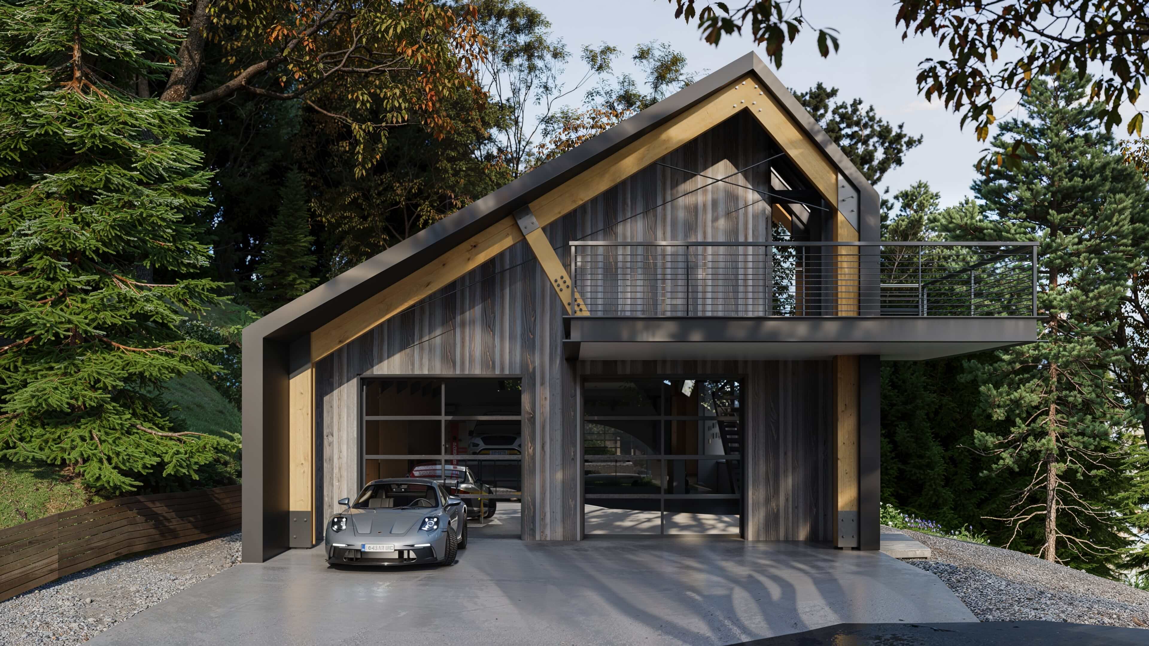 Davila car barn designed by Fuse Architects + Builders