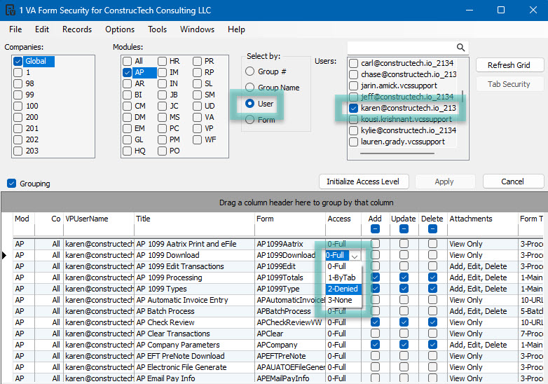 Form Security Screenshot