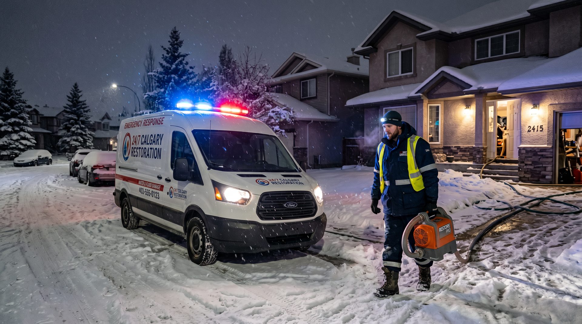 24/7 Restoration Calgary: Emergency Water Damage Response
