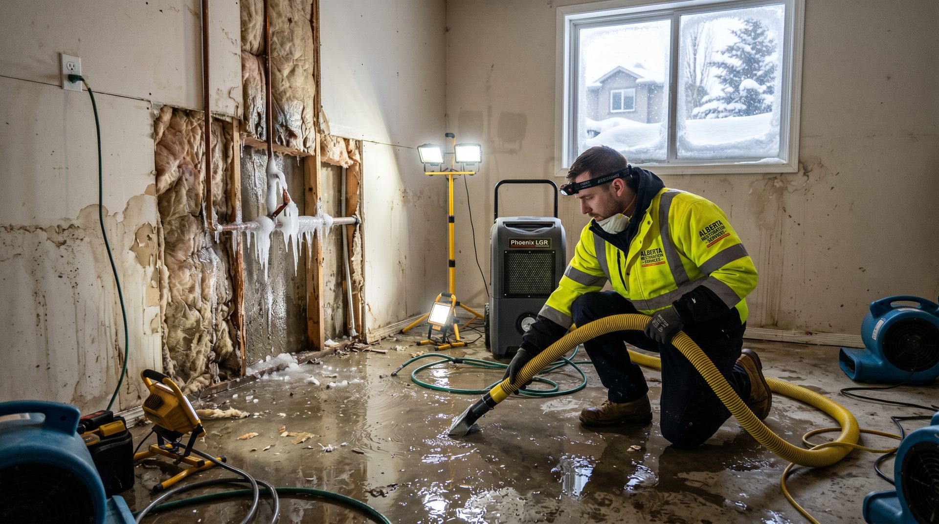 24/7 Water Damage Help in Crossfield, AB