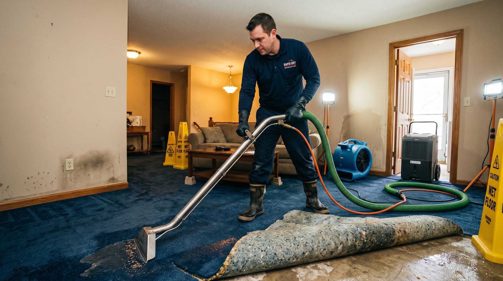 24-Hour Water Damage Restoration: Why the First Hour Counts