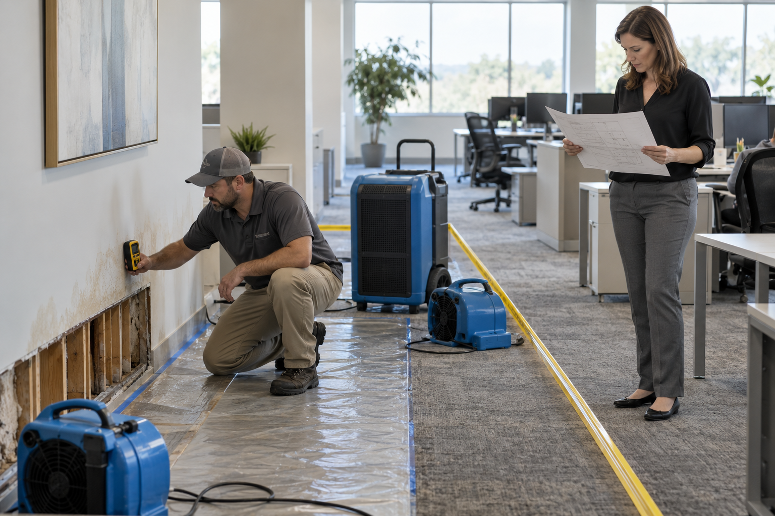 Commercial Plumbing Emergencies: A Manager's Plan for Water Damage and Reopening