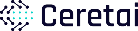 A black background with a blue and white logo.