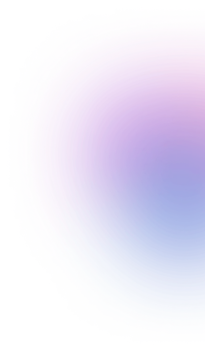 A blue and pink circular object with a black background.