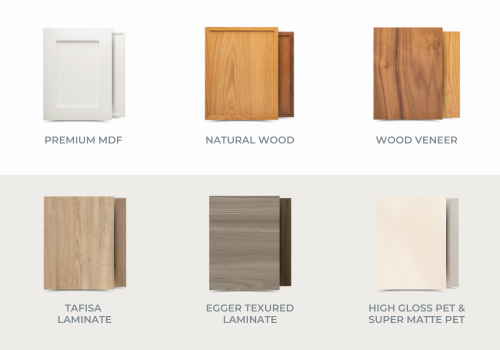 Materials for custom Kitchen Cabinet Doors