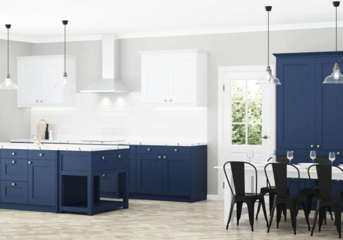 IKEA Kitchen with Custom Doors
