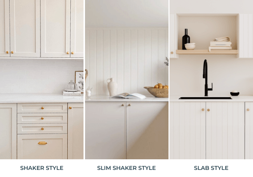 Custom door styles for IKEA kitchens