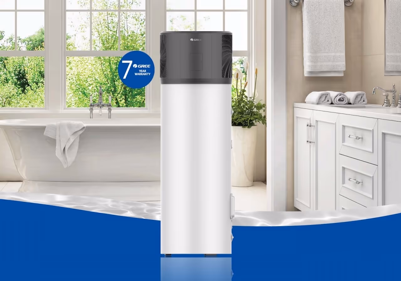 Unbeatable Manufacturer's Warranty - Tim reviews the Gree Heat Pump Hot Water System