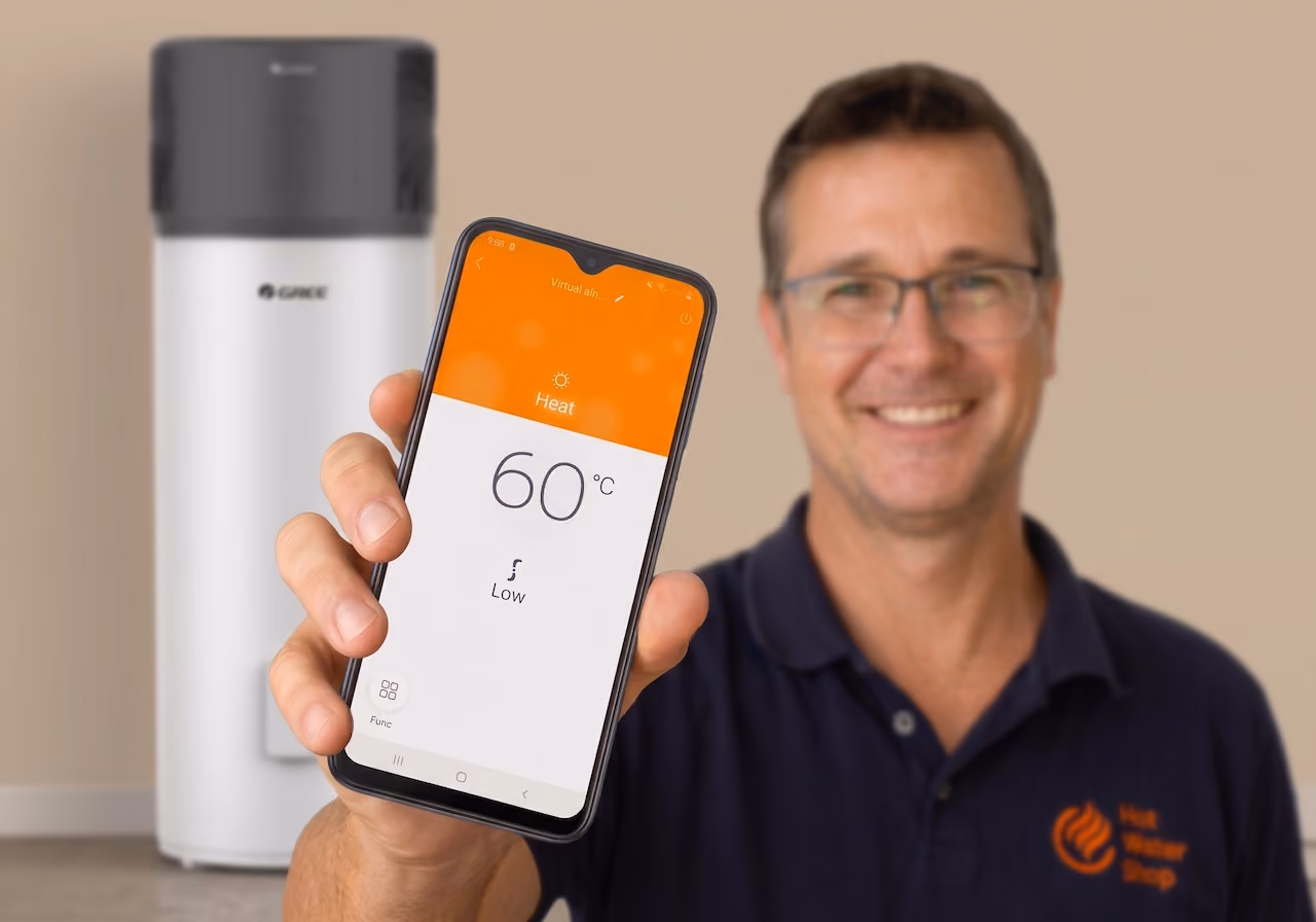 How to Use the GREE+ App with the Gree Whio Hot Water Heat Pump