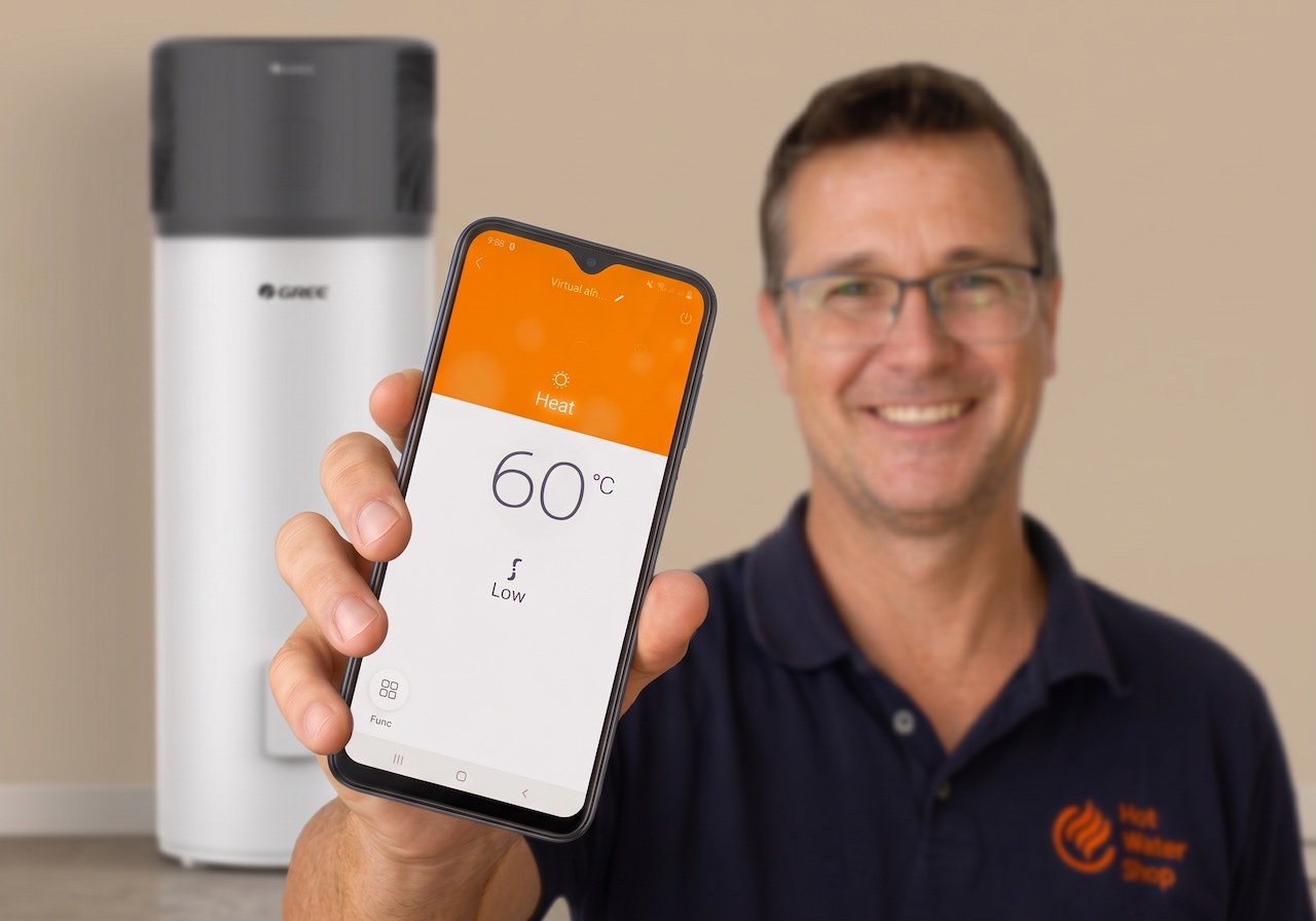 How to Use the GREE+ App with the Gree Whio Hot Water Heat Pump