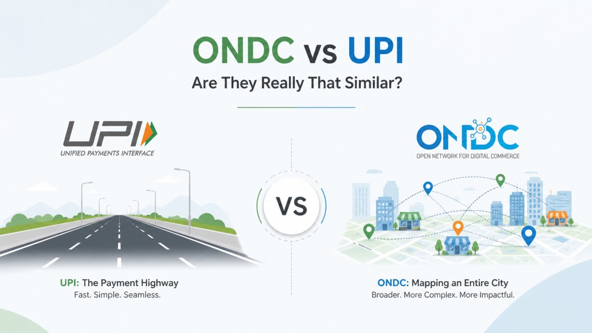 ONDC vs UPI: Are They Really That Similar?