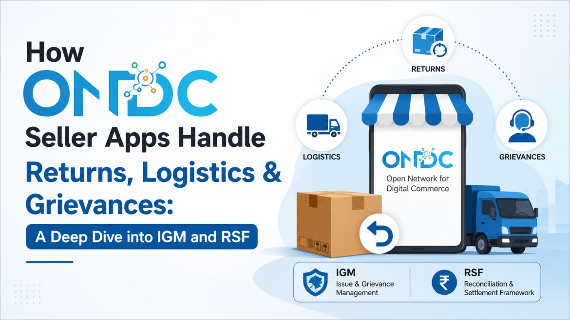 How ONDC Seller Apps Handle Returns, Logistics & Grievances: A Deep Dive into IGM and RSF