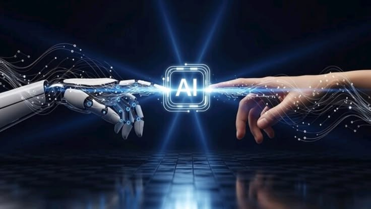 Employees using an internal AI knowledge assistant