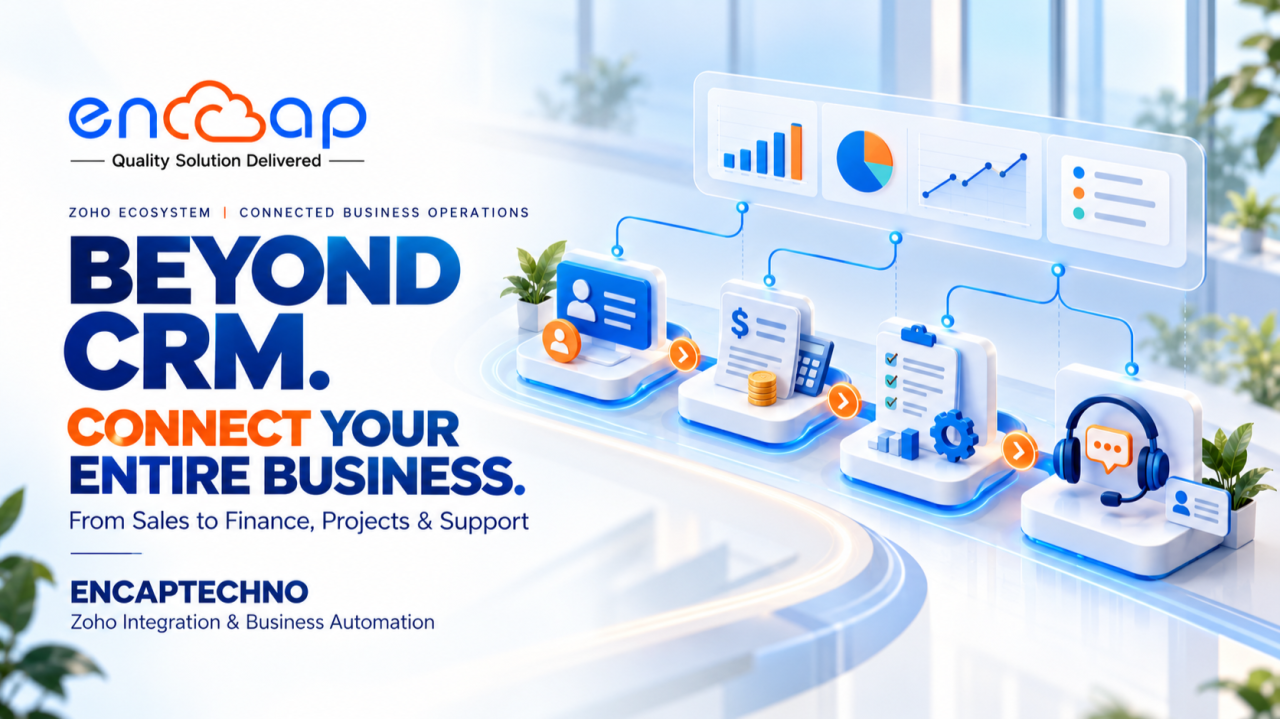 Beyond CRM: How Integrated Zoho Apps Can Reduce Disconnected Business Processes