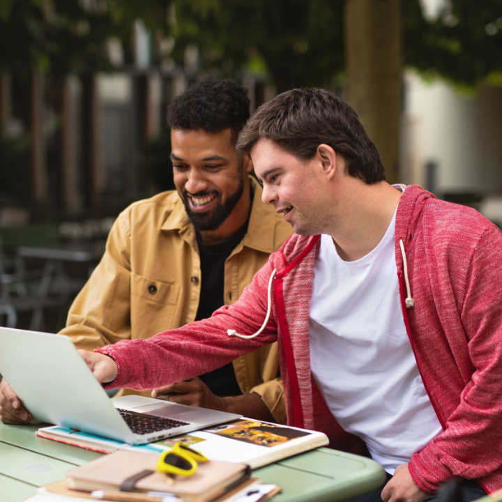 Ryze Support carer working with NDIS participant