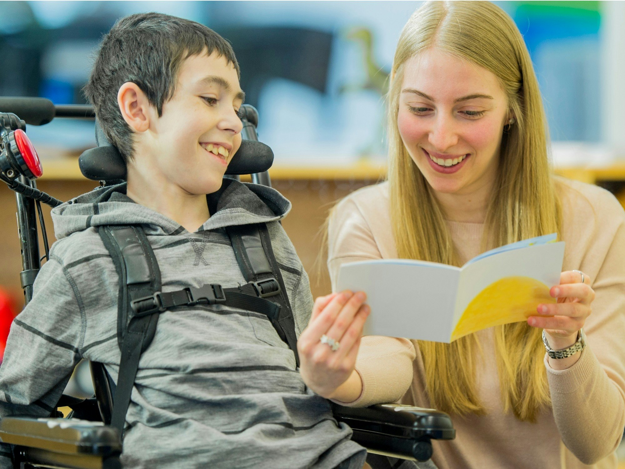 Ryze Support carer working with NDIS participant