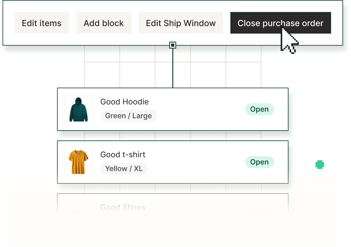 Photo collage illustration of Austin, TX’s Barton Springs pool on a bright, sunny day. Fun pixel images and dithered shapes are layered over, including a prickly pear cactus, an armadillo, and a flower. The background has a subtle grid, evoking a spreadsheet.