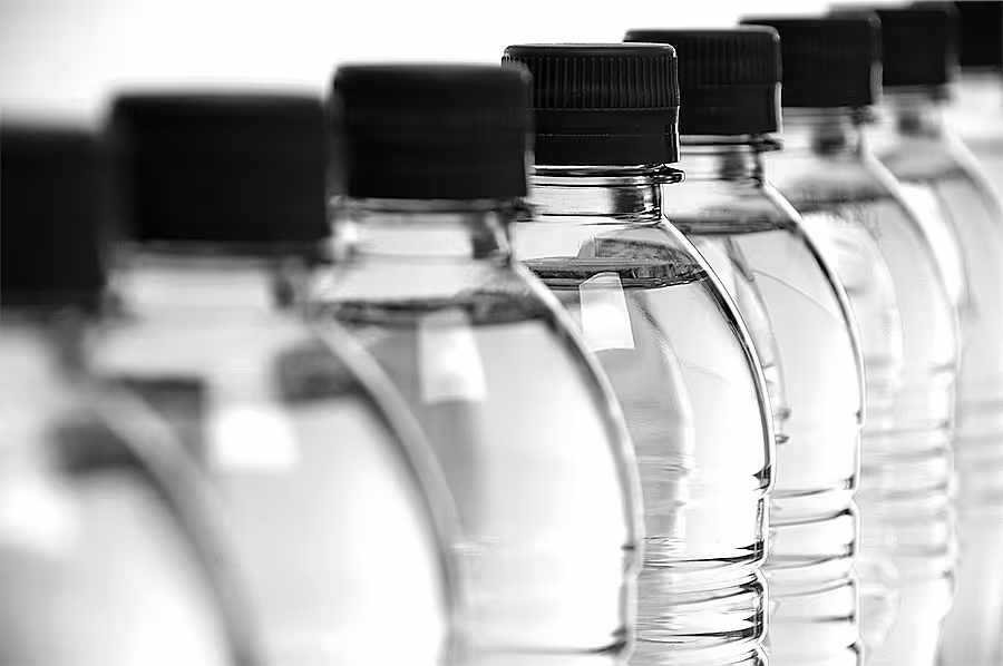 Platinum Wells Spring Water Bottles