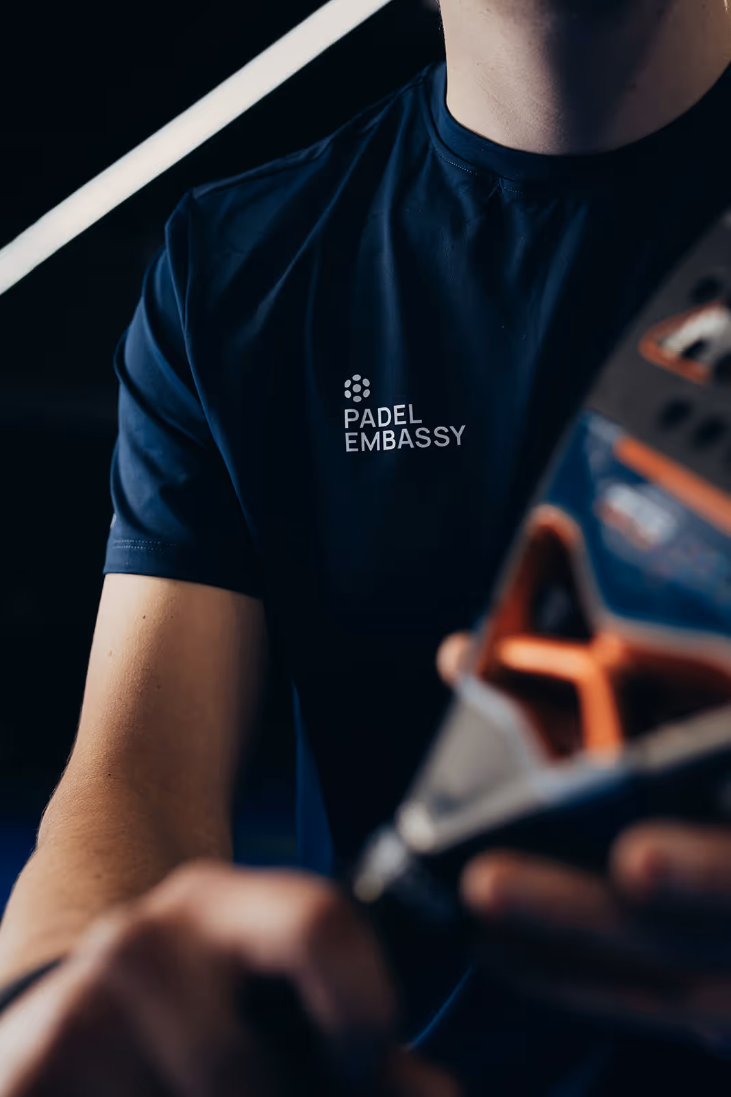 Moderni padel tereni plava podloga