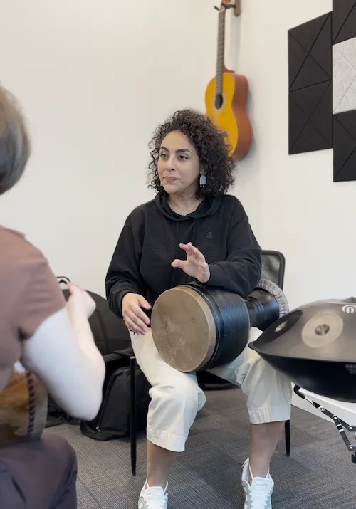 Persian Percussion class at cadenza Music