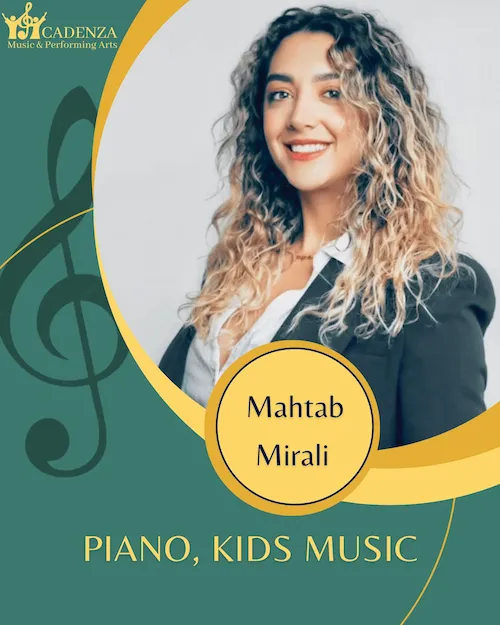 Mahtab Mirali Piano Teacher at Cadenza Music