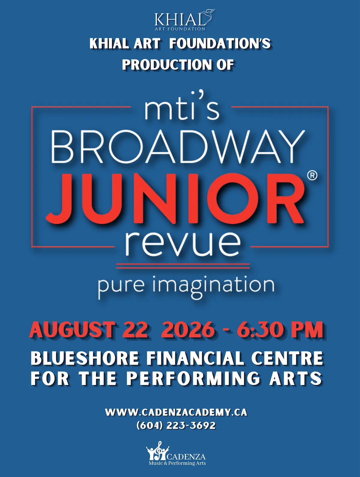 Pure Imagination summer camp Intensive at cadenza Academy