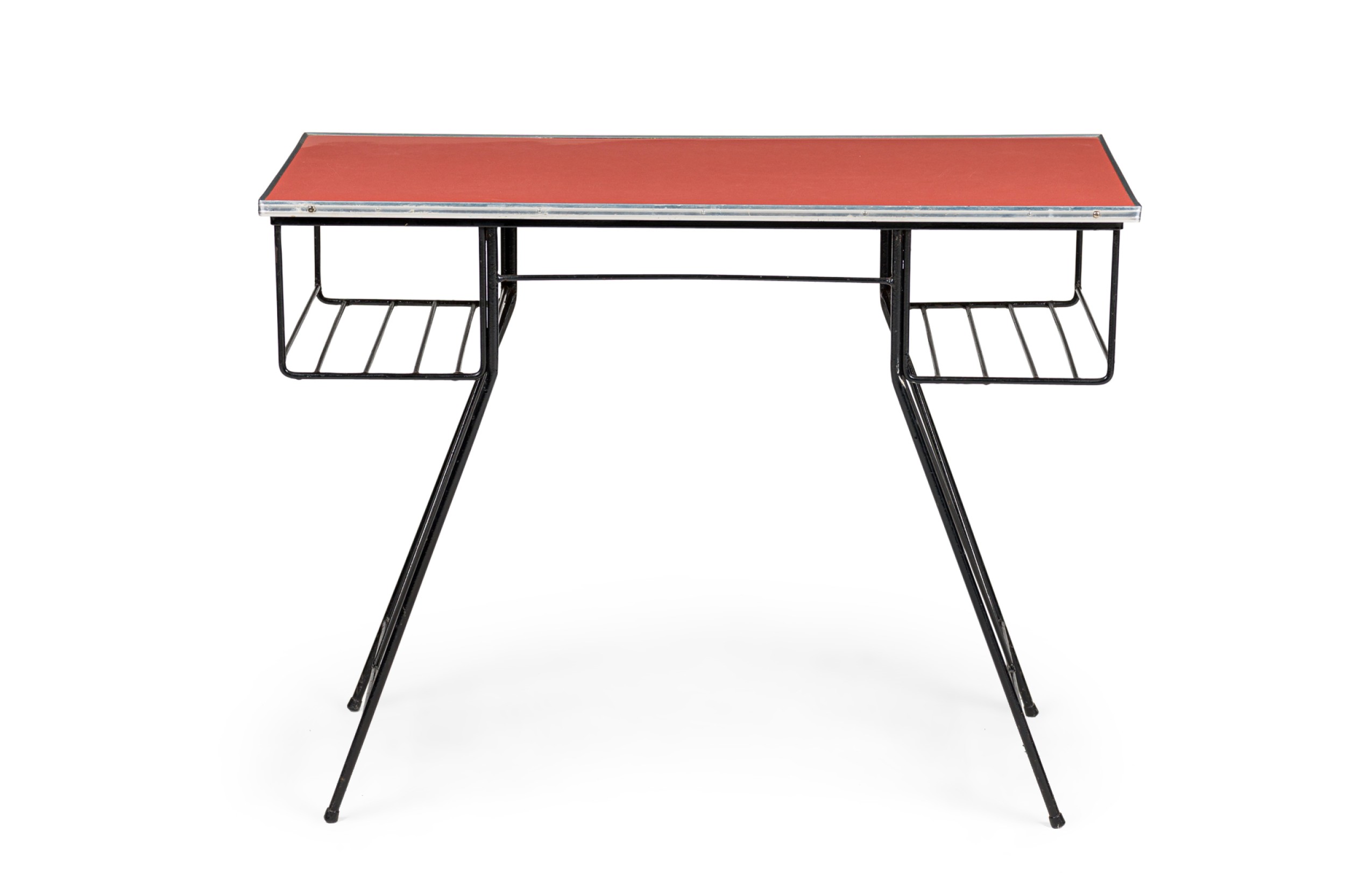 Set-of-4-American-Mid-Century-Modern-(c.1950s-)-Cast-Iron-and-Pink-Desk--NWL7628-2-lg.jpg
