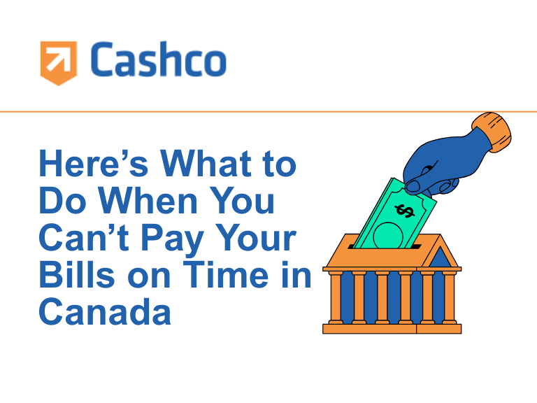 What to do when you are struggling to pay your bills in Canada