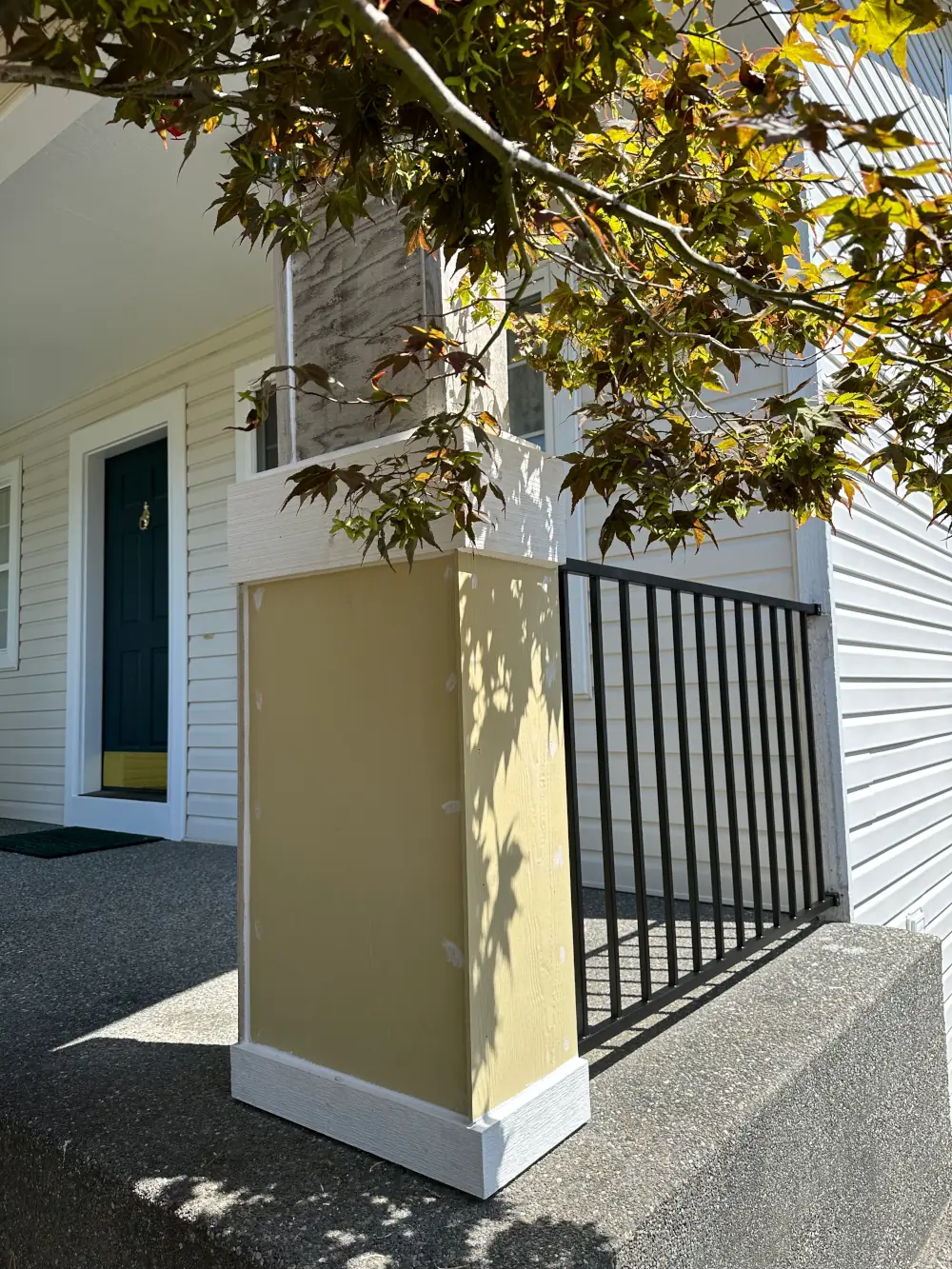 structural wood repair after image