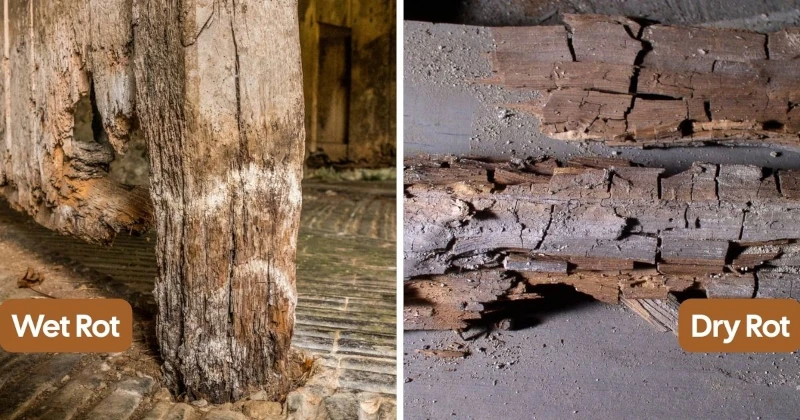 Dry Rot vs Wet Rot in Bellevue: Spot the Signs Before It Spreads