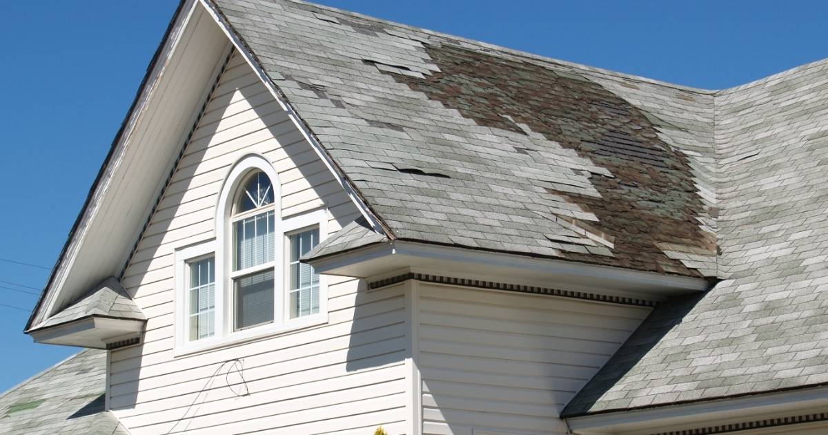 Roof damage