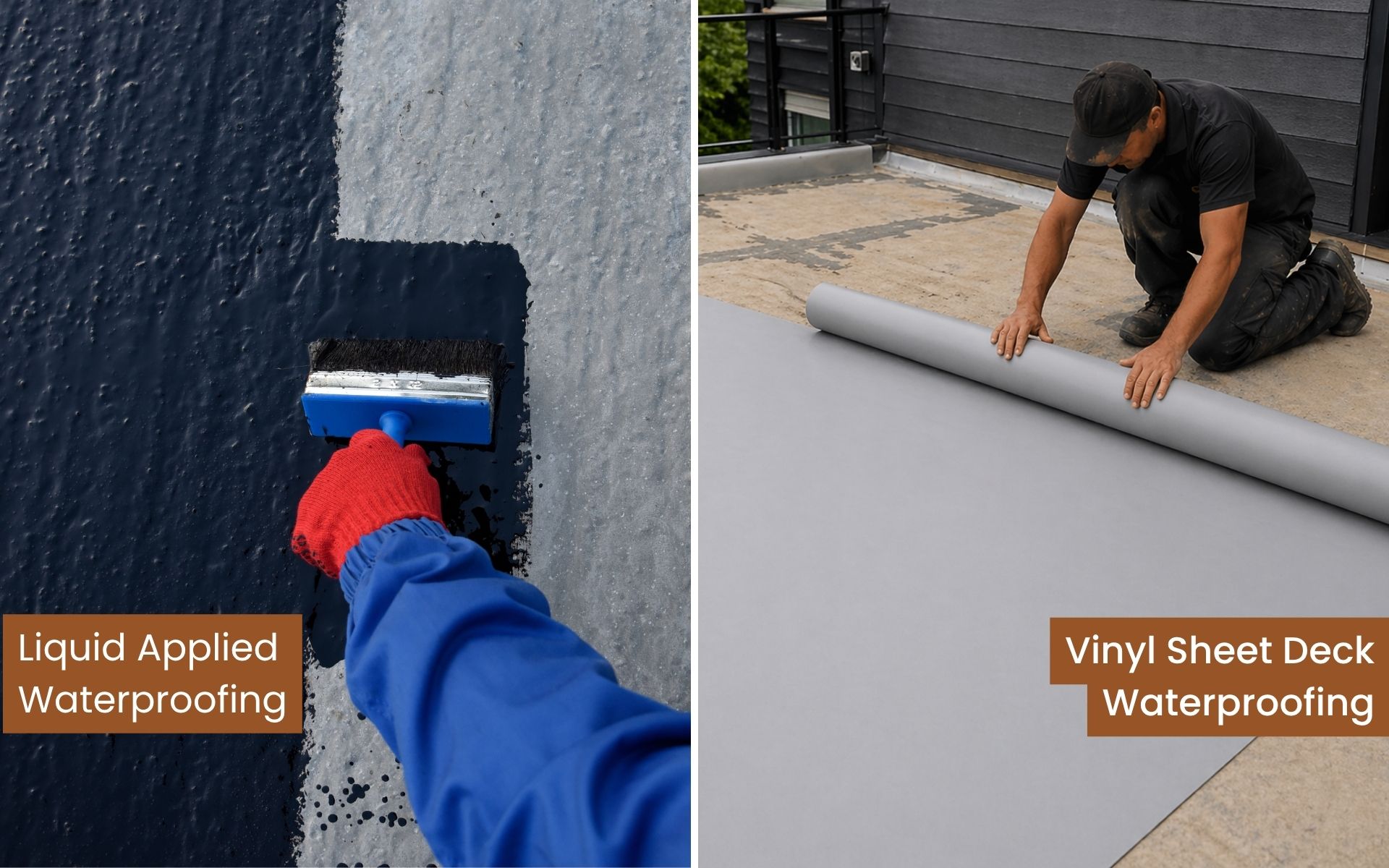 Liquid Applied vs Vinyl Sheet Deck Waterproofing: Which One Is Better?