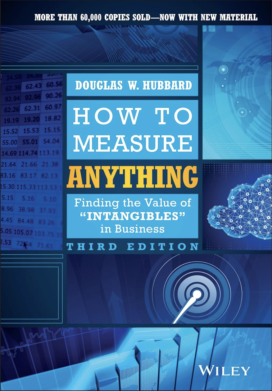 How to Measure Anything: Finding the Value of Intangibles in Business