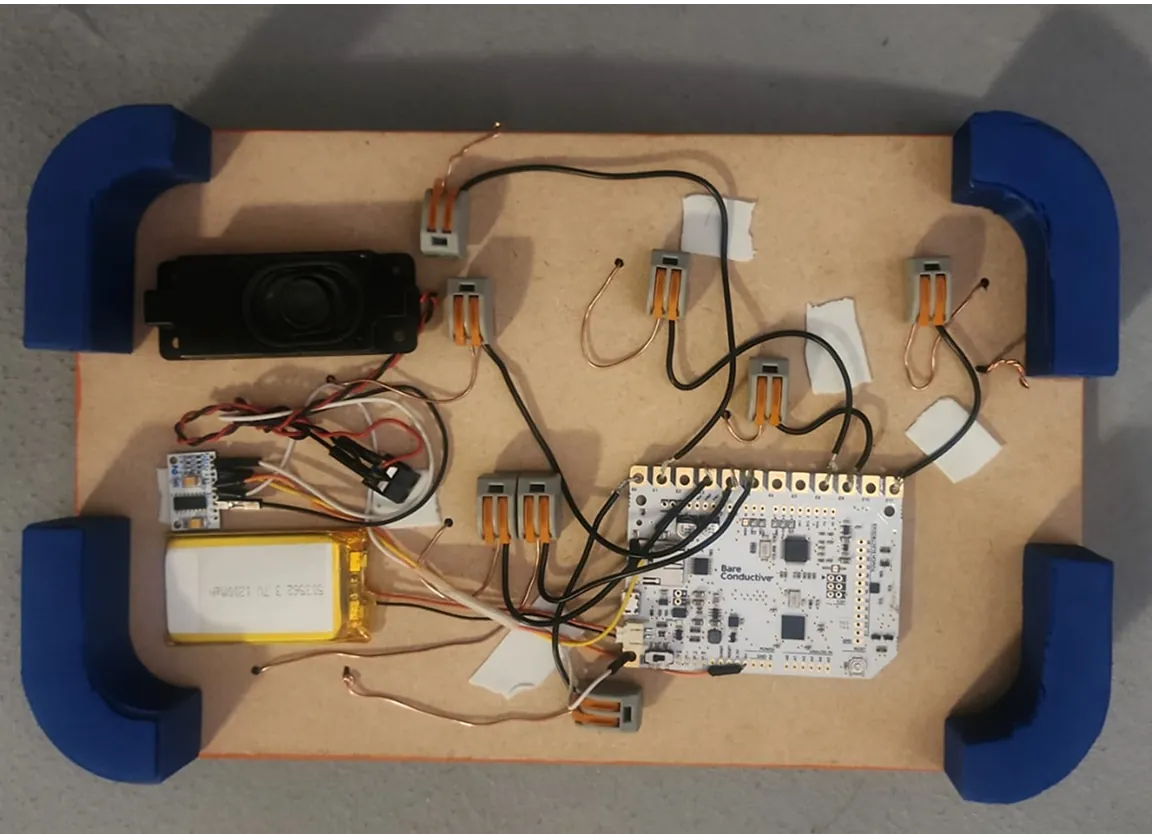 Metro Mates prototype with working wiring