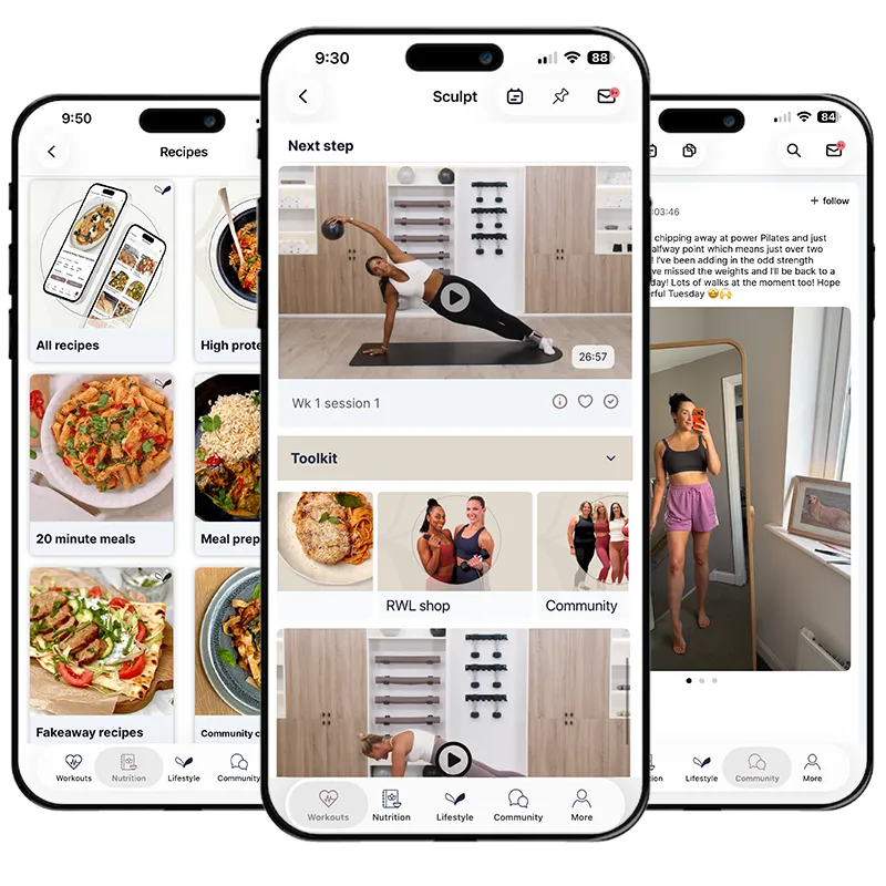 RWL Home Cooking App