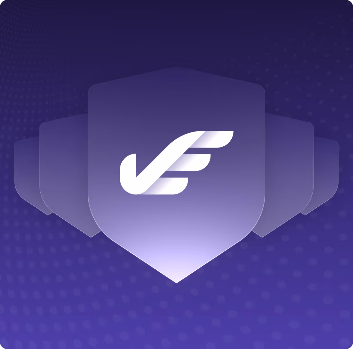 EssayGrader AI logo on a purple hexagonal background
