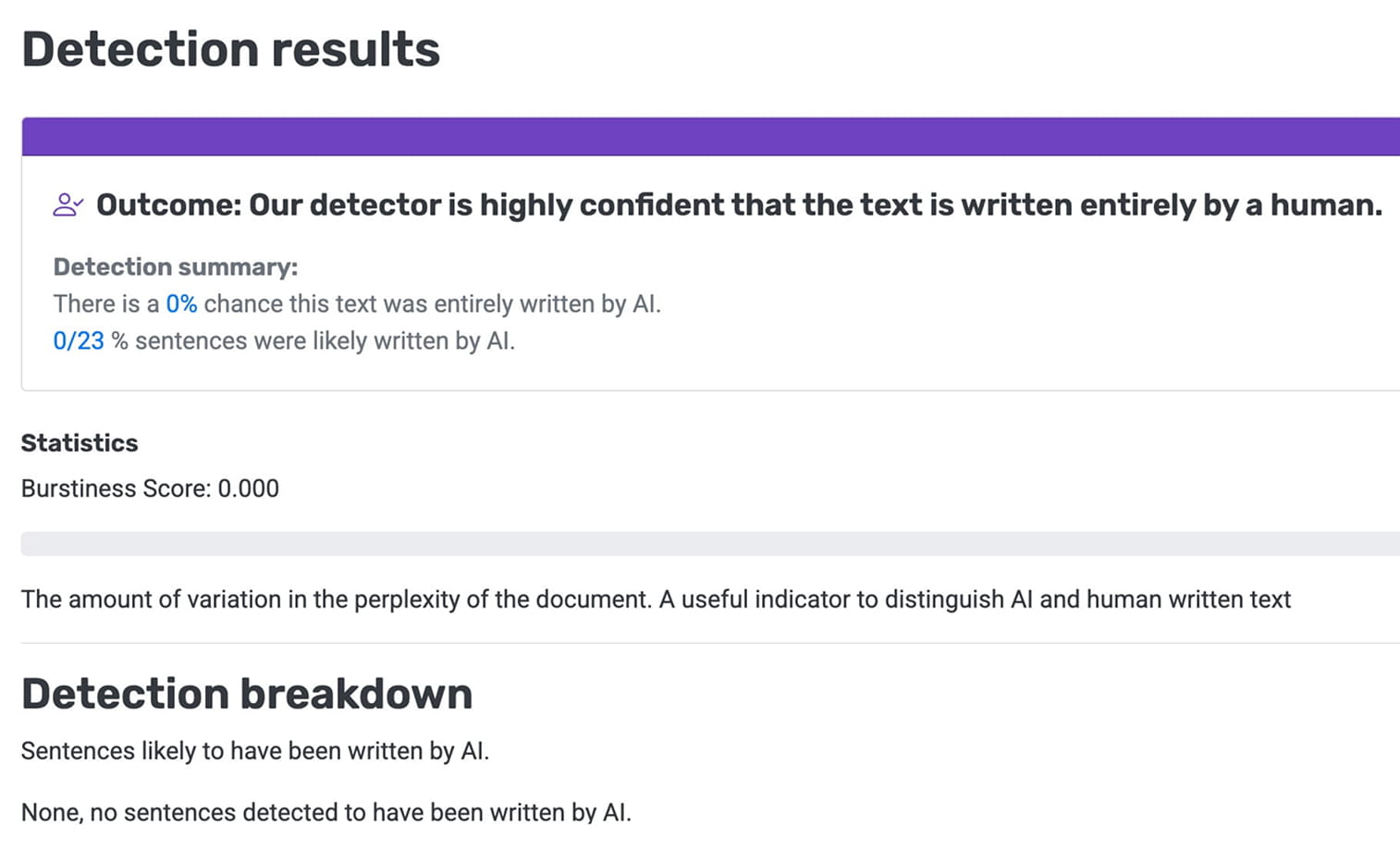 EssayGrader AI standalone AI detection tool for verifying student essay authenticity