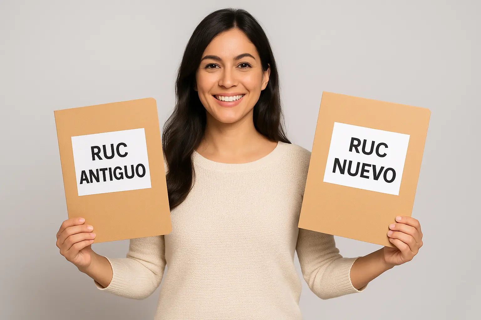 Cómo cambiar o actualizar el tipo de RUC