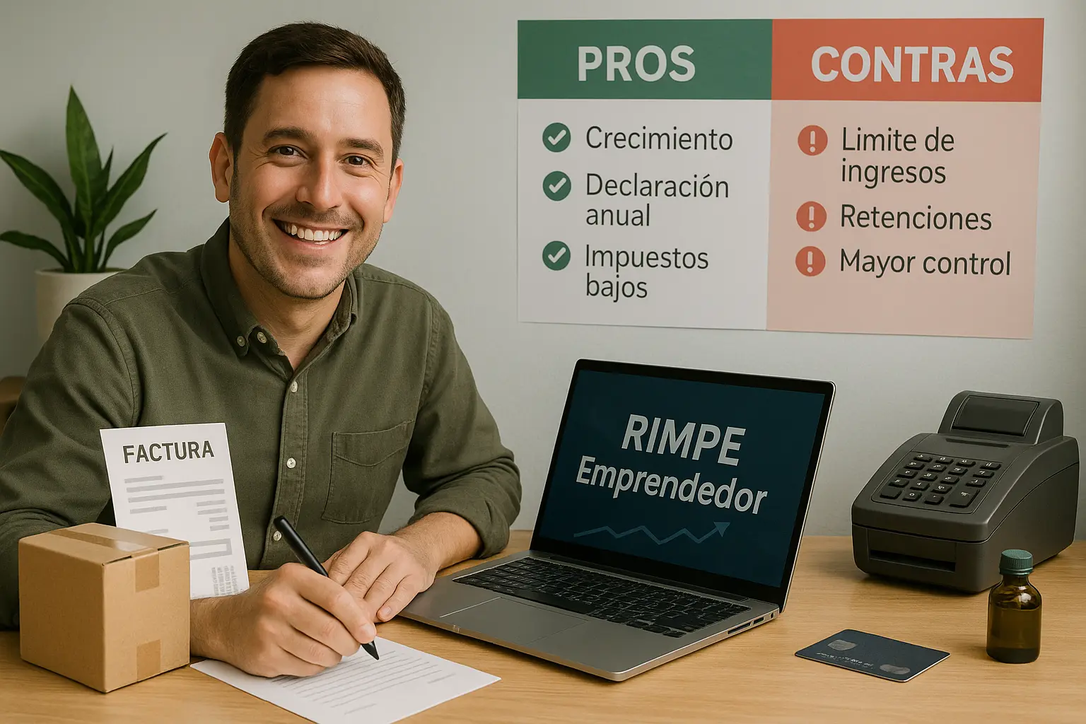 Pros y contras de ser RIMPE Emprendedor en Ecuador (Guía 2025)